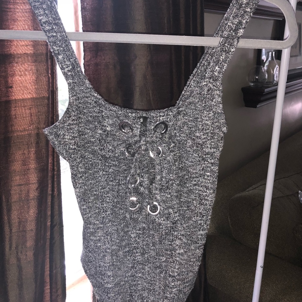 Express knit body suit